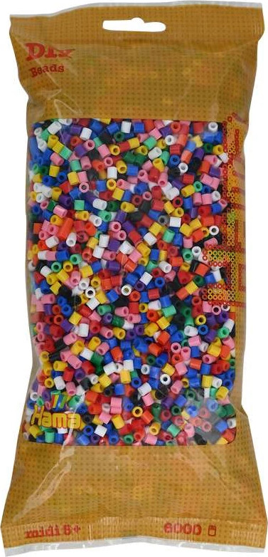 Hama Midi Perler - Mix 00 - 6.000 Stk - 205-00