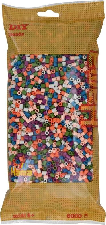 Hama Midi Perler - Mix 58 - 6.000 Stk - 205-58