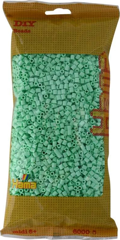 Hama Midi Perler - Pastel Mint - 6.000 Stk - 205-98
