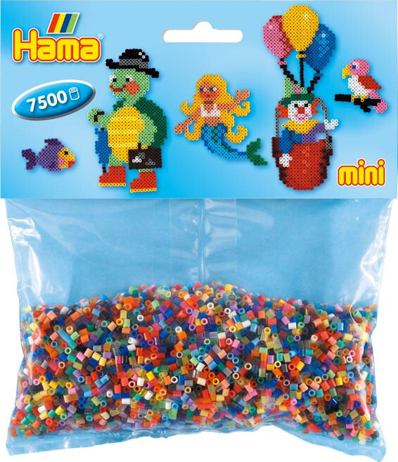 Hama Mini Perler - 7.500 Stk. - Mix 59 - 583