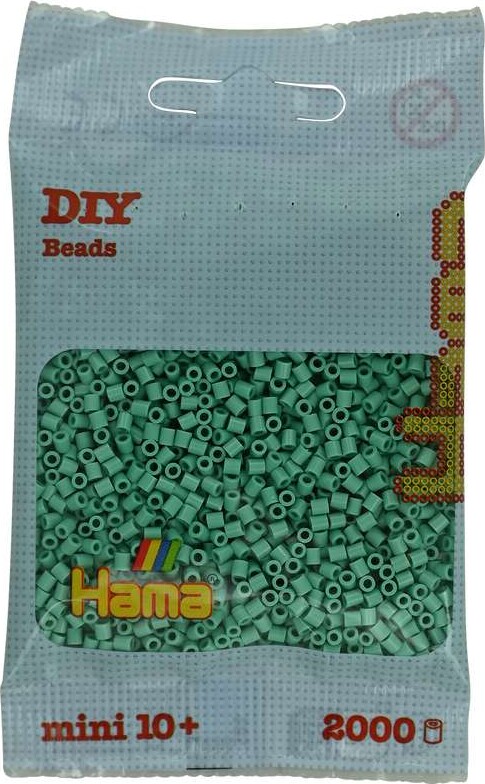 Hama Mini Perler - Aqua - 2000 Stk. - 501-113