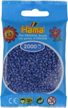 Se Hama Mini Perler - Lavendel - 2.000 Stk. - 501-107 hos Gucca.dk