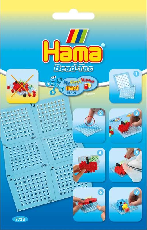 Hama Bead-tac - Selvklæb Til Maxi Plade Nr. 8224 - 6 Stk - 7723