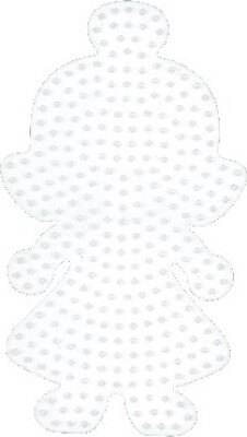 Hama 330 - Dukke Midi Perleplade - 14,5x8,5 Cm