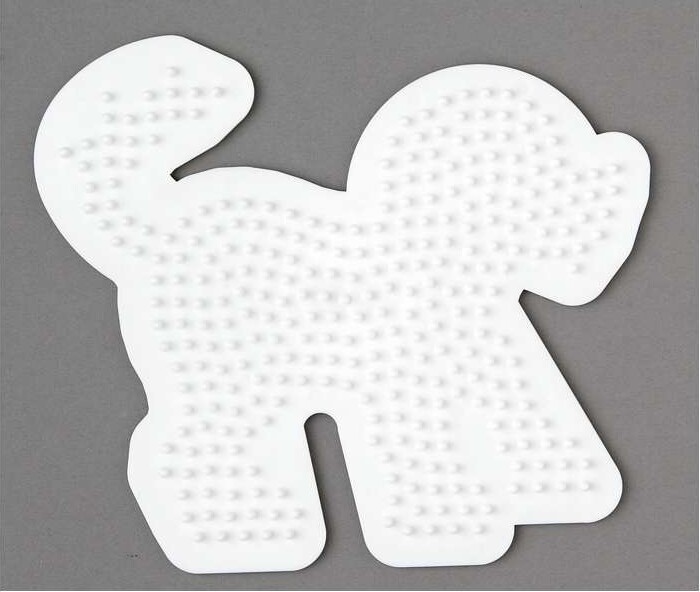 Hama 287 - Hund Midi Perleplade - 12x13,5 Cm