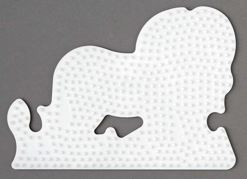 Hama 293 - Løve Midi Perleplade - 11x15,5 Cm