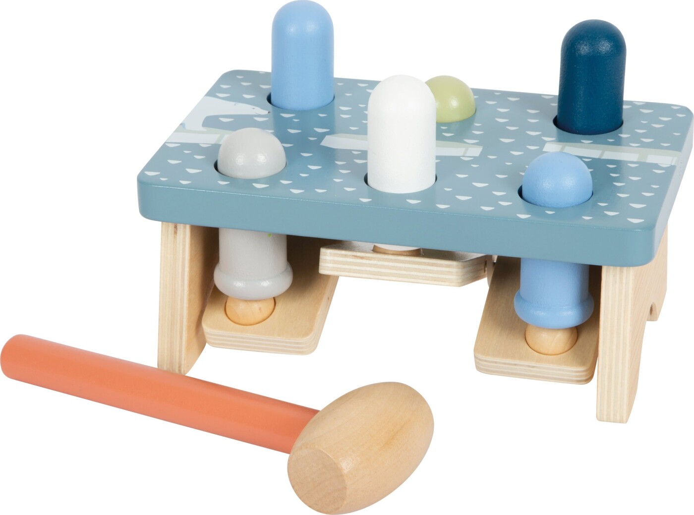 Hammerbræt Legetøj I Træ - Arktis - Small Foot