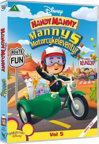 Handy Manny - Mannys Motorcykeleventyr - DVD - Film
