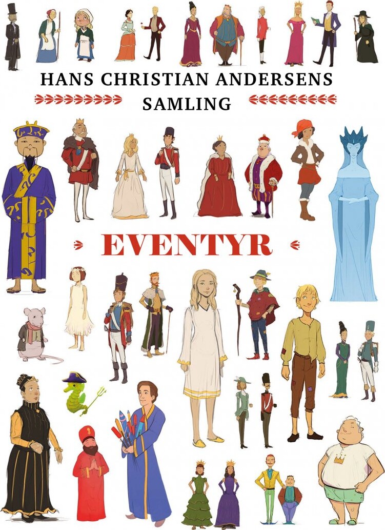 Hans Christian Andersens Samling Eventyr - Hans Christian Andersen - Bog