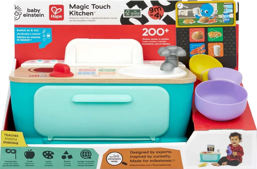 Hape - Baby Einstein Magic Touch Kitchen - Legekøkken Med Vand