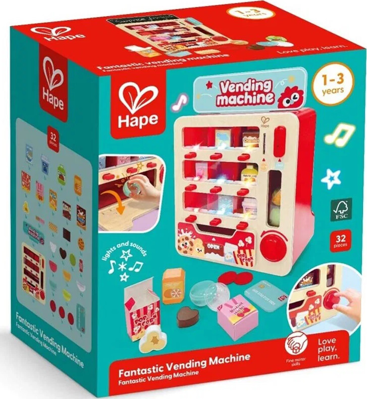 Hape - Fantastic Vending Machine - Salgsautomat Legetøj