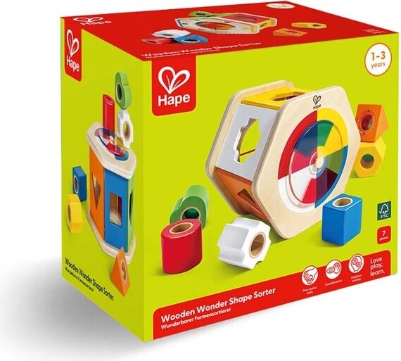 Hape - Puttekasse I Træ