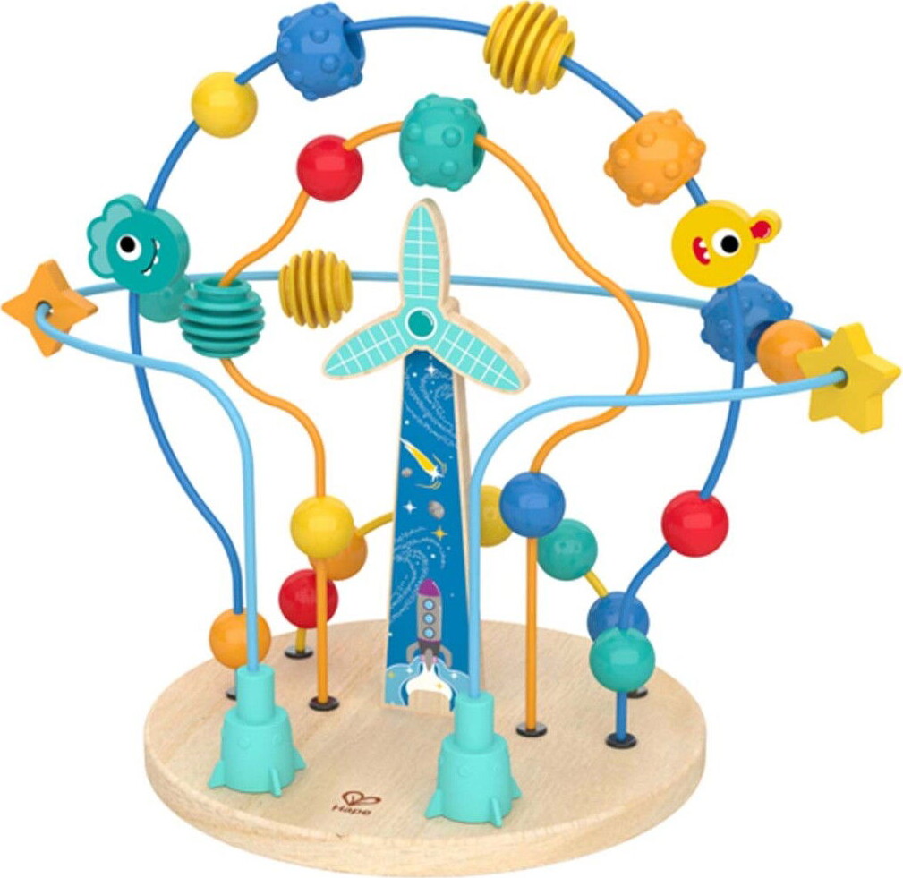 Hape Aktivitetslegetøj - Perlelabyrint - Galaxy Bead Maze