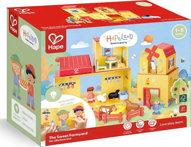 Hape - Land Bondegårdssæt