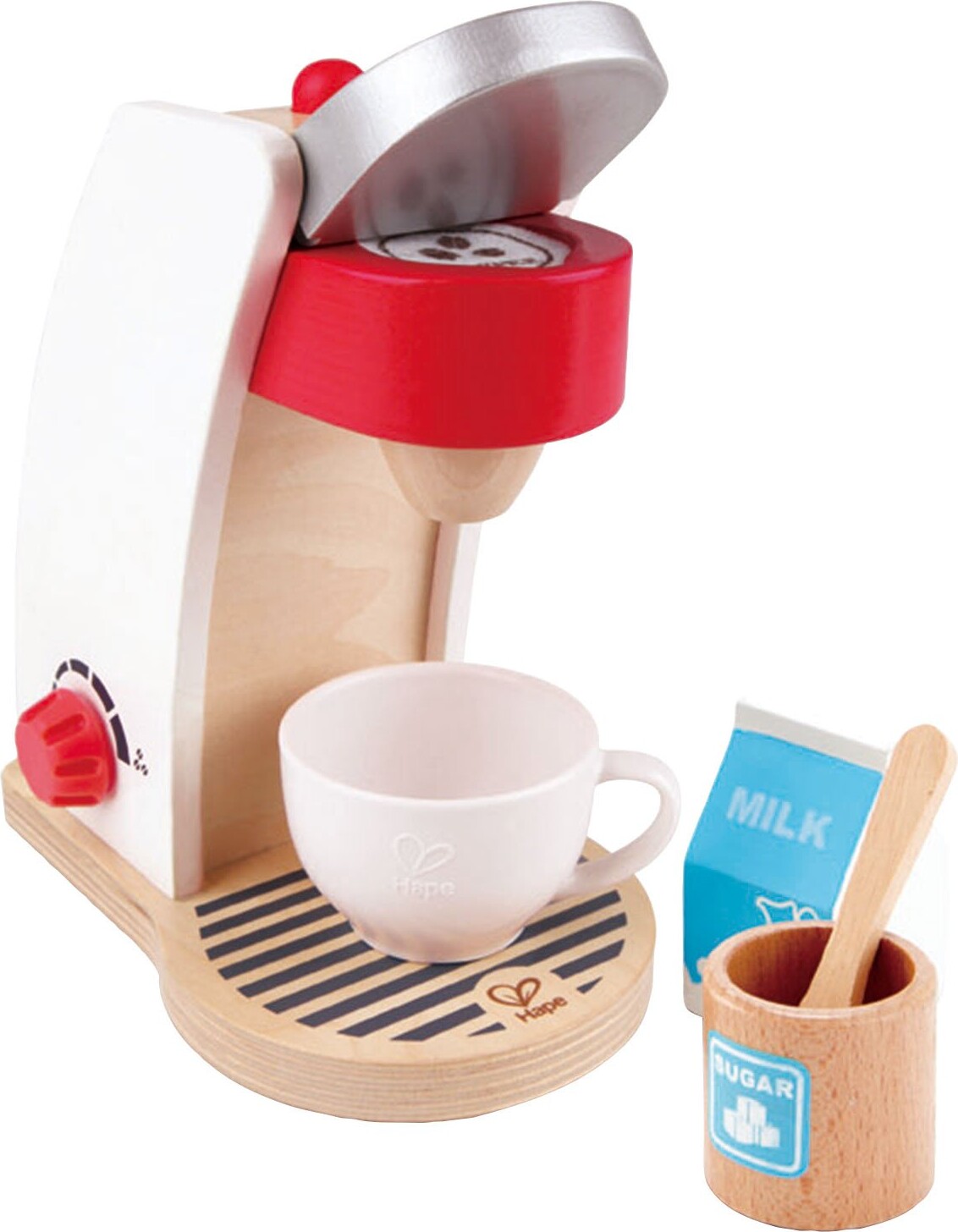 Hape Legemad - Moderne Kaffemaskine I Træ