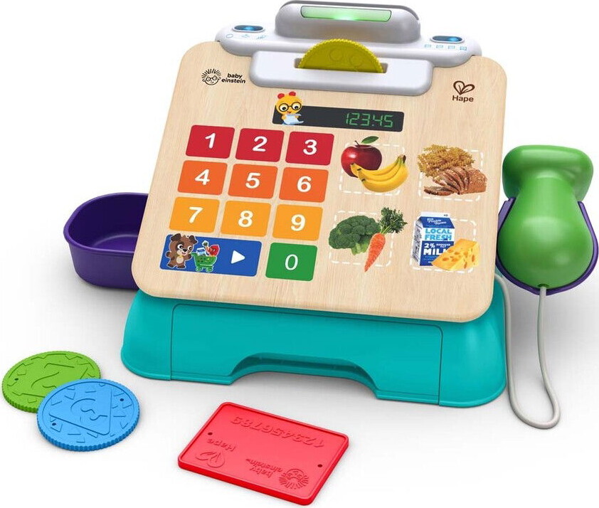 Hape - Magic Touch Cash Register - Kasseapparat Legetøj