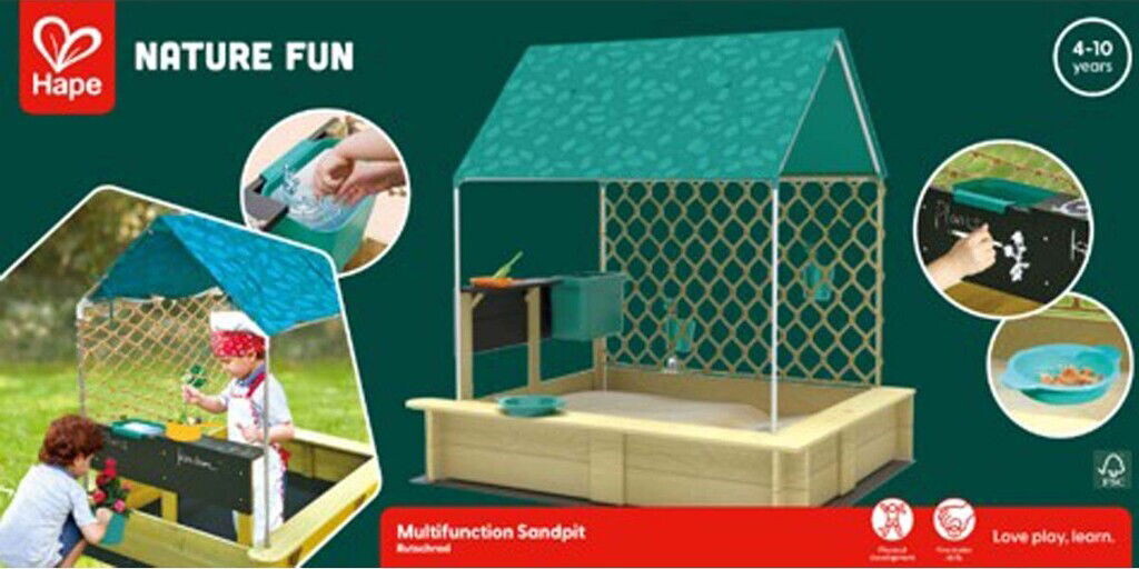Hape - Multifunction Sandpit - Sandkasse - Nature Fun