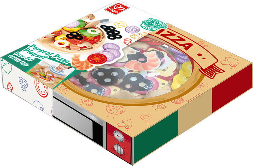 Hape - Pizza Legemad Sæt - 29 Dele