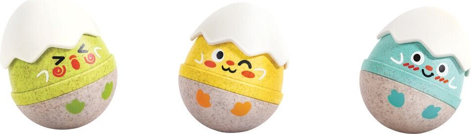 Hape - Musik Legetøj - Rangle æg Sæt - 3 Stk