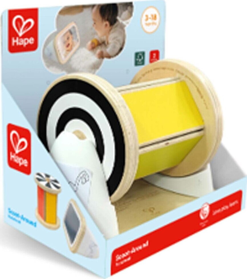 Hape - Stand-alone Roll - Snurretromme Med Spejl