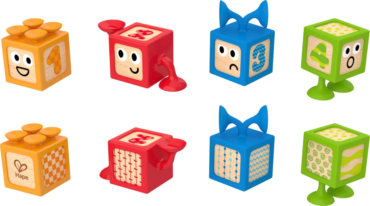 Hape - Suction & Sensory Blocks - Sanseklodser - E0543