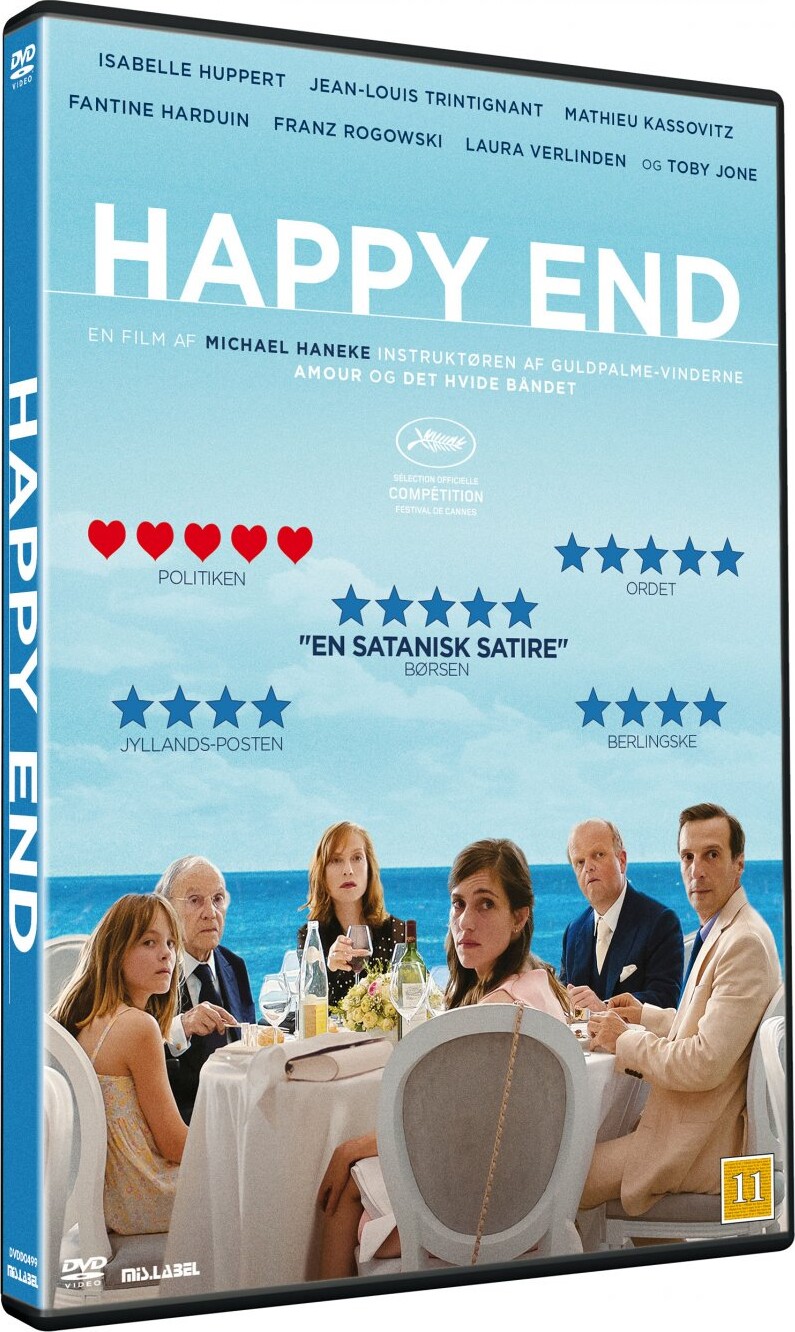 Happy End - Michael Haneke - 2017 - DVD - Film