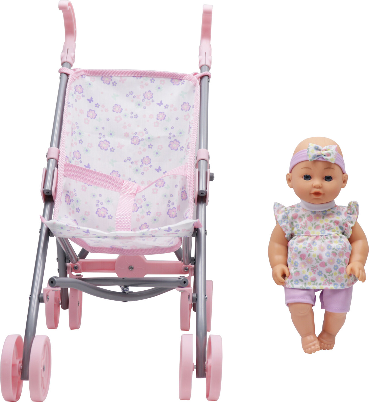 Happy Friend - Teresa Doll 30cm With Stroller Set (504259)