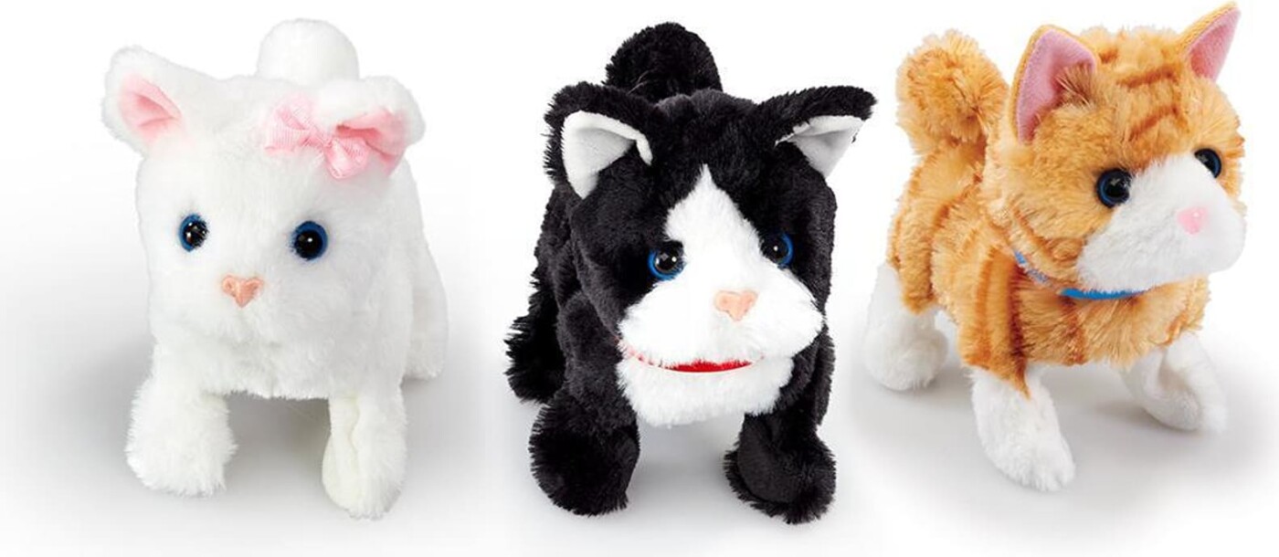 Happy Pets - Pretty Little Kitty Plyskattekilling 3 Varianter (assorteret)