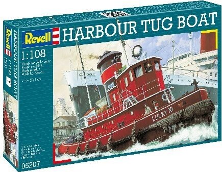 Revell - Harbour Tug Skib Byggesæt - 1:108 - 05207