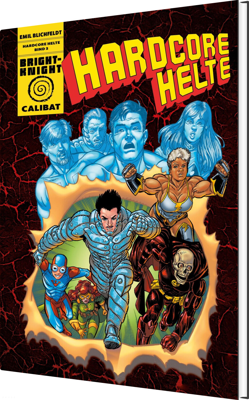 Hardcore Helte 3 - Emil Blichfeldt - Bog