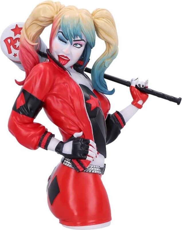 Se Harley Quinn Buste - Nemesis Now - 30 Cm hos Gucca.dk