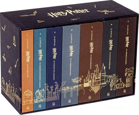 Harry Potter 1-7 - 25 års Jubilæumsudgaver I Bokssæt - J. K. Rowling - Bog