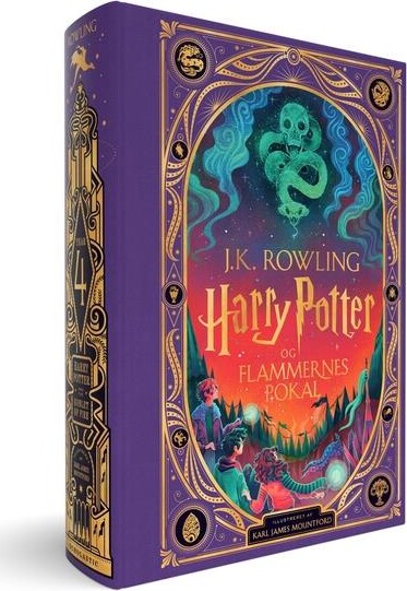Harry Potter 4 - Harry Potter Og Flammernes Pokal - Pragtudgave - J. K. Rowling - Bog