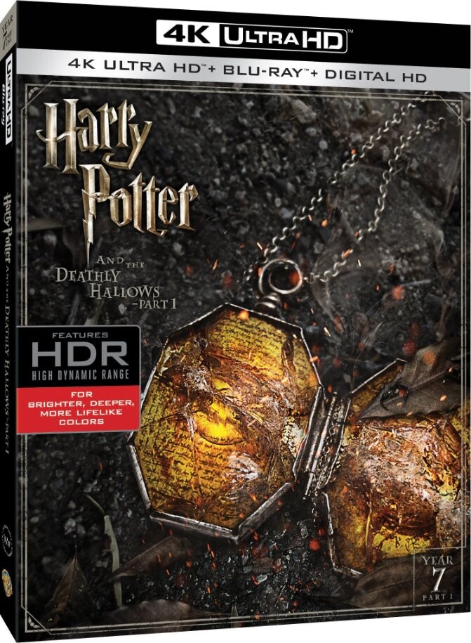Harry Potter Og Dødsregalierne - Del 1 - Film 7 - 4K Blu-Ray