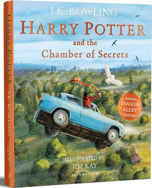 Harry Potter And The Chamber Of Secrets: Illustrated Edition - J. K. Rowling - English Book