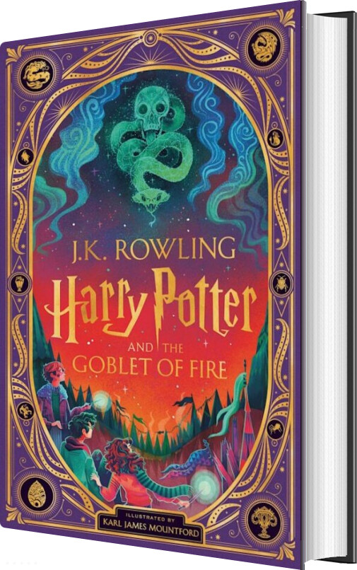Harry Potter And The Goblet Of Fire (interactive Illustrated Edition - J. K. Rowling - English Book