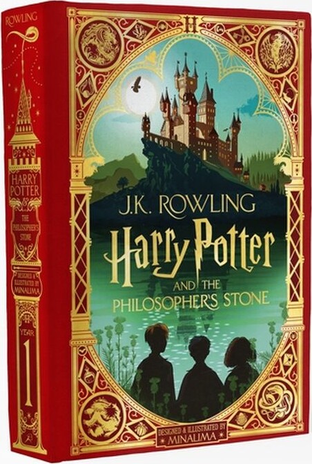 Harry Potter And The Philosopher's Stone: Minalima Edition - J. K. Rowling - English Book