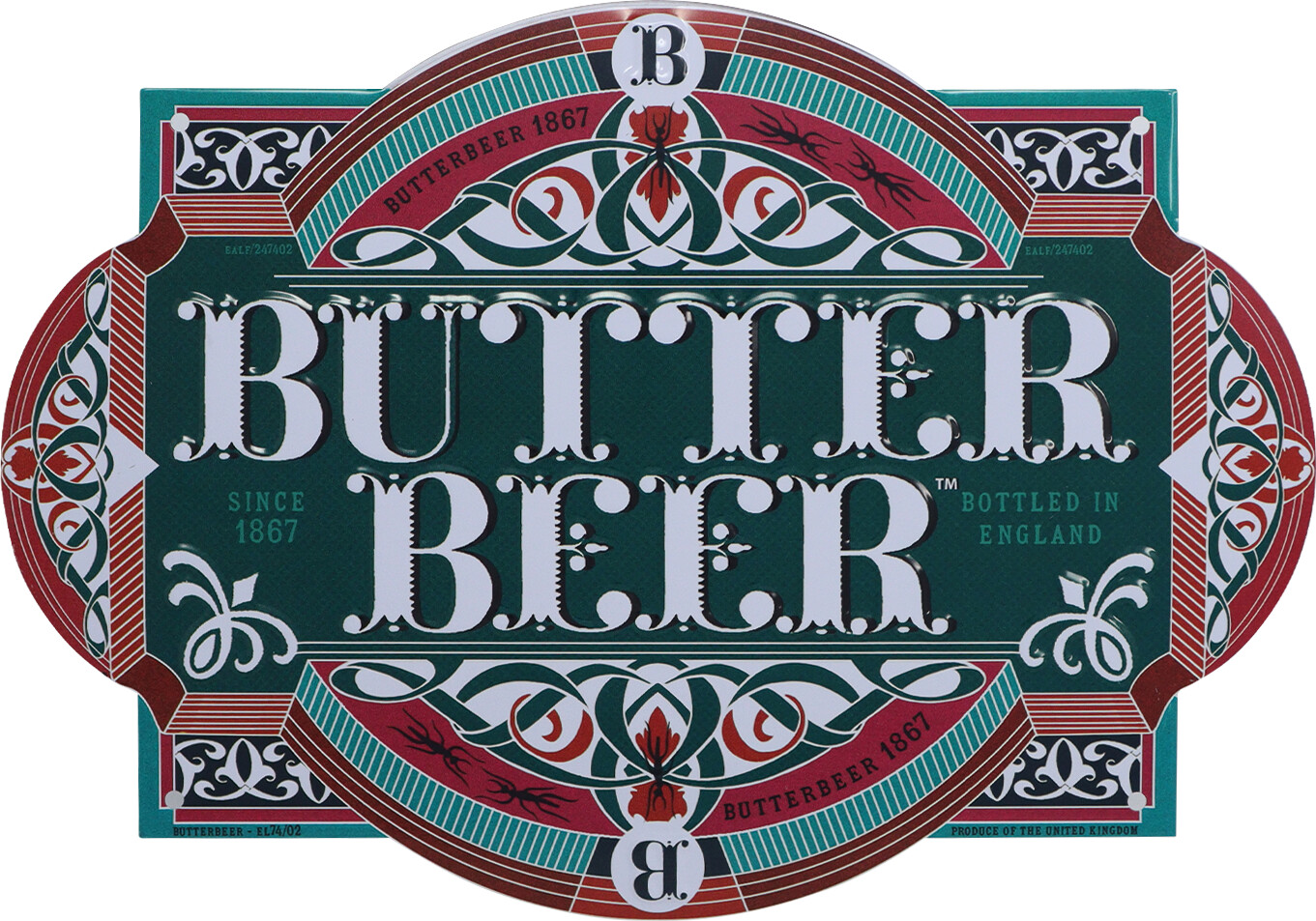 Billede af Harry Potter Butterbeer Tin Sign