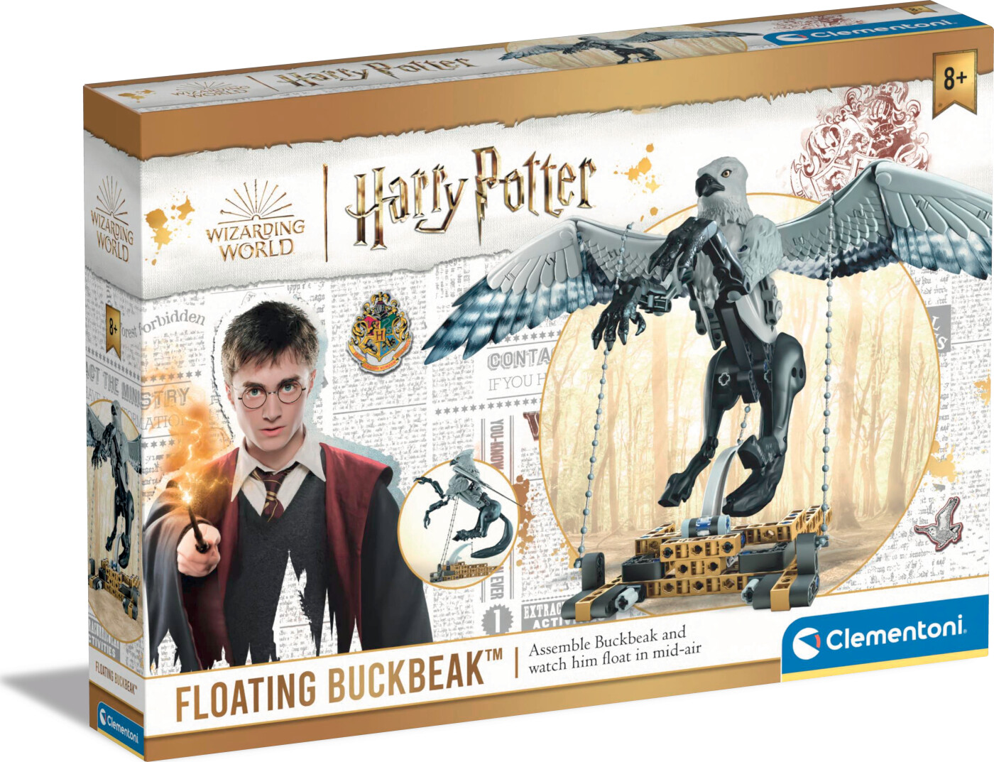 Se Clementoni - Harry Potter Floating Buckbeak - Model Byggesæt hos Gucca.dk