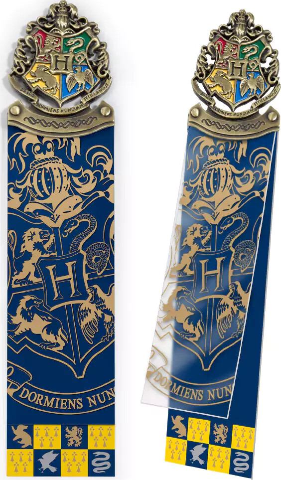 Noble Collection Harry Potter - bogmærke med Hogwarts' våbenskjold