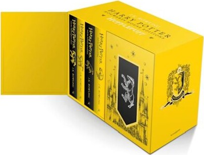 Harry Potter Hufflepuff House Editions Hardback Box Set - J. K. Rowling - English Book