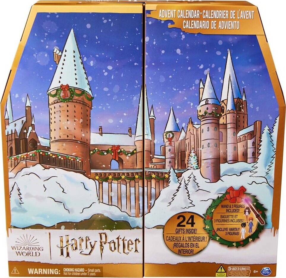 Billede af Harry Potter Julekalender 2023 - Inkl. Tryllestav Og 3 Figurer