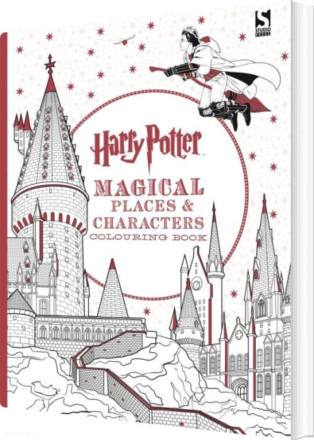 Harry Potter Magical Places And Characters Colouring Book - English book