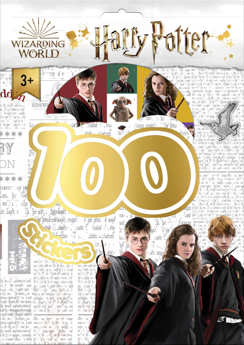 Harry Potter Malebog Med Klistermærker - Diverse - Bog