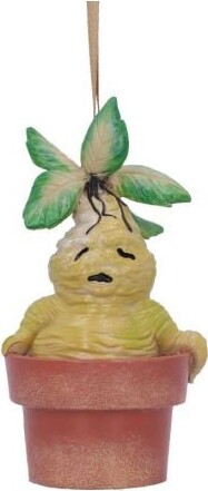 Se Harry Potter Julepynt - Mandrake - 9,5 Cm hos Gucca.dk