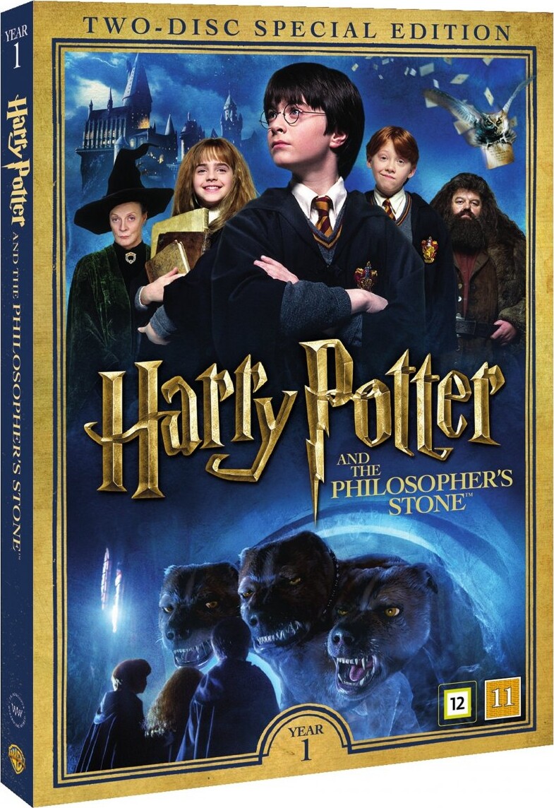 Harry Potter Og De Vises Sten - Film 1 - DVD - Film