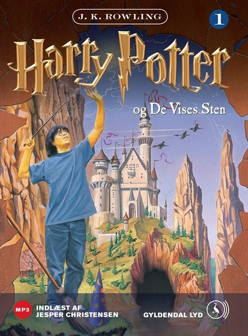 Billede af Harry Potter 1 - Harry Potter Og De Vises Sten - J. K. Rowling - Cd Lydbog