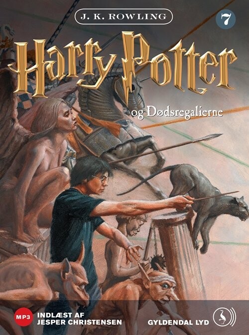 Billede af Harry Potter 7 - Harry Potter Og Dødsregalierne - J. K. Rowling - Cd Lydbog
