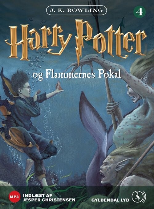 Billede af Harry Potter 4 - Harry Potter Og Flammernes Pokal - J. K. Rowling - Cd Lydbog