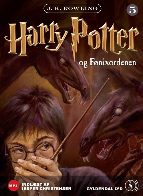 lykke job Nogen som helst Harry Potter 5 - Harry Potter Og Fønixordenen af J. K. Rowling - Cd Lydbog  - Gucca.dk